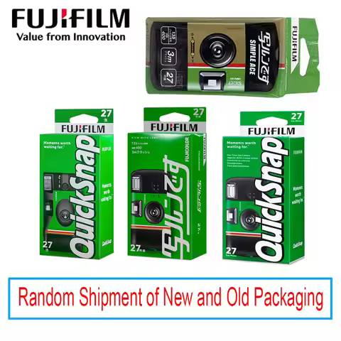Fujifilm QuickSnap Disposable Film Camera Fujifilm ACE 400 Film Camera You Can Take 27 Photos With F