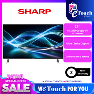 SHARP HJ6000X 4K HDR GOOGLE TV Smart LED TV Ultra Clarity Display | Dolby VISION / ATMOS [ 50 4TC50H
