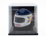 OPO 10 - 1/5 scale helmet reproduction of The famous Ferrari F1 Formula 1 driver: Carlos Reutemann -