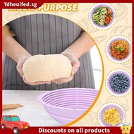 [In Stock]Bread Proofing Basket,Silicone Round Bread Foldable Sourdough Baking Basket Waterproof Pro