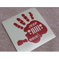 Jeep Wave Sticker