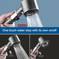 thatsakes Relaxing Shower Body Experience Handheld Shower Head with 3 Modes 3-mode High Pressure Handheld Shower Head with Silicone Nozzles for A Relaxing Shower for Southeast