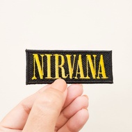 AMERICAN ROCK PATCH EMBROIDERY NIRVANA/ BADGE PATCH MUSIC ROCK 90 Pieces