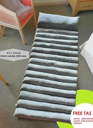 New Kasur Lantai Latex / Kasur Lipat / Kasur Gulung / Travel Bed