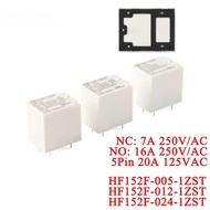 5Pcs/1pc High Power Relay HF152F HF152F-005-1ZST HF152F-012-1ZST HF152F-024-1ZST DC 5V 12V 24V 5Pin 