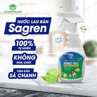 Nước lau bàn Nano bạc Sagren (450ml) - An Lành Plaza