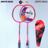 Jinyu 6802 PrecisionFlow Double Badminton Racket - High Quality, Precise Badminton Racket