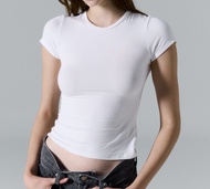 AIMER - Ivy Slim Fit Tee เสื้อยืดครอป แขนสั้น
