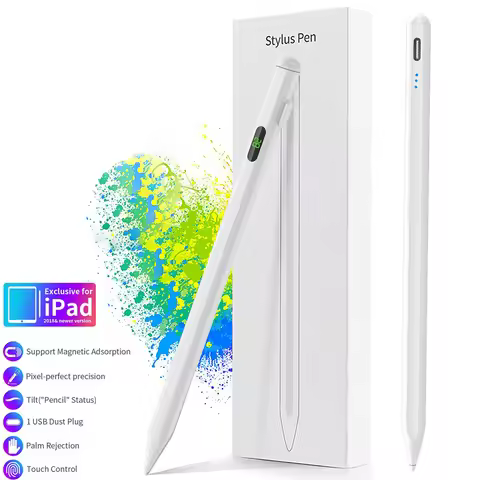 Stylus Pen For iPad 2026 2025 2022 2021 2020 2019 2018 Digital / LED Indicators Touch Screen Pen For