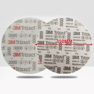 3M Sponge Polishing Sandpaper 3000 Grit 5000 Car Paint Finish 6 Inch 150mm Round Sandpaper 02085