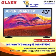 Tv Led Samsung Smart TV 43 inch UA43T6500 Seri 6 | Smart TV Samsung 43