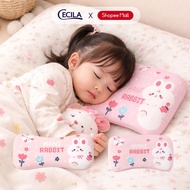 SVIP CECILA memory foam pillow for babies 0-1-2-3-4-5-6 years old, perforated design to prevent head