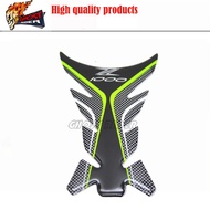 [Ready Stock] Kawasaki Z1000 Z1000SX ZX9R Modified Real Carbon Fiber Fuel Tank Cap Fishbone Decal Fu