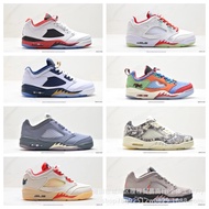 AJ5 Low-Top Unisex Sports Basketball Shoes High-Top Replica All-Match