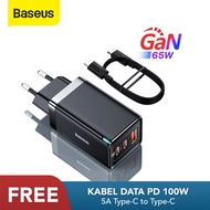 Baseus Gan5 Pro Fast Charger 2C + U 65W EU Original 100%