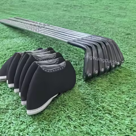 2025New male 790 Golf Clubs black P790 Golf Irons fifth generation 7pcs 4-9P R/S/SR Flex Steel/Graph