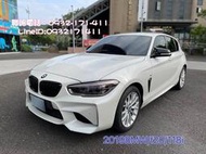 2019年BMW 118i  改M2包 原廠保養 漂亮車款 有興趣可來電預約賞車  專線:0932-171-411
