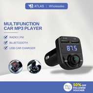 ATLAS Car MP3 Player Wireless Bluetooth FM Transmitter 3.1A Dual USB Charger Radio Kit Kereta Car Bl
