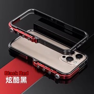 [Jlk] Ốp khung kim loại cho iPhone 16 15 14 13 Pro Max Nhôm Cơ khí chống sốc bằng hợp kim bảo vệ 