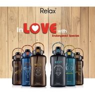 Relax Tritan Water Bottle With Straw (1500ML/2000ML/3800ML)