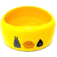 TRUSTIE SMALL ANIMAL BOWL (YELLOW)(LARGE)