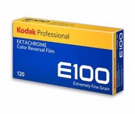 柯達 - 專業級 Ektachrome E100 彩色正片 120 中片幅菲林 (5卷)