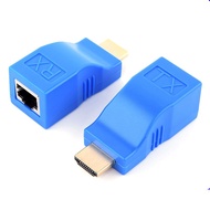 ❦✿ 1pc Newest High Qulity 4K HDMI Extender HDMI Extension Up To 30m Over CAT5e / 6 UTP LAN Ethernet Cable RJ45 Ports LAN Network
