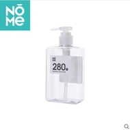 NOME/Nomi emulsion sub-bottle pressing type 280ml hand soap shampoo shower gel bottle travel empty bottle