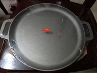 Sizzling Plate Round 12" Heavyduty With Ears (Cast Iron)