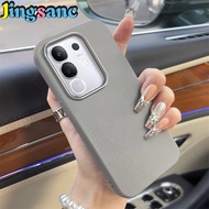 Jingsanc เคสโทรศัพท์หนังแท้หรูหราสำหรับโทรศัพท์มือถือ VIVO Y29ซองนุ่มกันกระแทกป้องกันเคสธุรกิจ A58-1