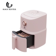 MERAH Han RIVER Air Fryer 3.5L Low watt 800W - Pink