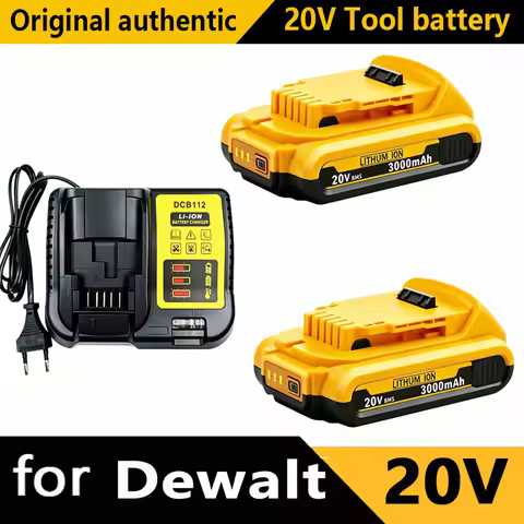 for Dewalt 20V battery 3Ah for Dewalt battery DCB202 DCB203 DCB206 DCB205 DCB204 DCD805 DCB200 Tool