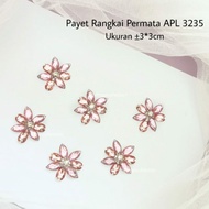 3d gemstone sequins APL 3235