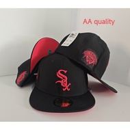 AA quality Chicago White Sox flat brim baseball cap 59FIFTY fitted cap fashion accessories hip hop c