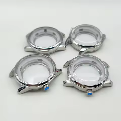 41mm Watch Case Fit 35mm Dial Fit NH35 NH36 NH72 Mechanical Movement 40mm Watch Case Part Solid 316L
