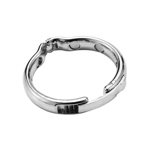 Magnetic Adjustable Cock Rings Glans Bondage Stainless Steel Penises Foreskin Correction Cockring Ju