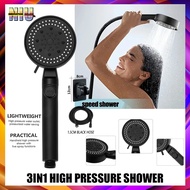 3 SET of Adjustable Shower Handheld Shower Head Pressurized Water-Saving Shower Head