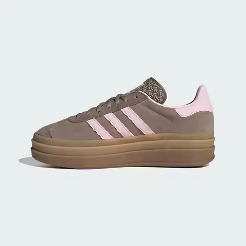 Adidas Three Leaf Clover Men's and Women's Shoes GAZELLE BOLD Sports and Leisure Shoes JQ6436
