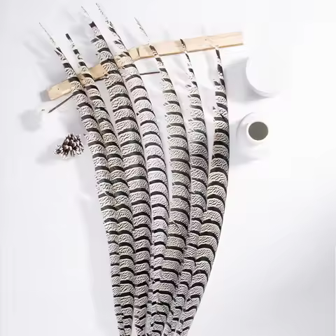 1-10Pcs/lot 70-100cm Natural Lady Amherst Pheasant Center Tail Feathers for Crafts,Decorative Diy St