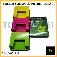(1 PCS=1 PIECE) PUNCH SUNWELL LARGE punch/ LARGE hole punch/ paper punch