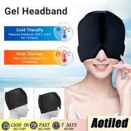 Cold Headache Migraine Relief Cap Comfortable Stretchy Ice Cap Gel Headache Relief Cap Hot and Cold