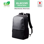 ELECOM Business Backpack Large Capacity | Lightweight | Organiser | Thin Type Black