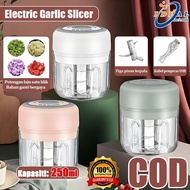 【waterproof】 Automatic Garlic Crusher Chopper Portable Mini Blender Meat Onion Garlic Chilli Pengisa