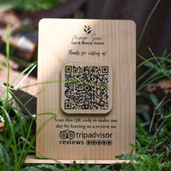 QR code stand for payment,review,link, sosmed and more.