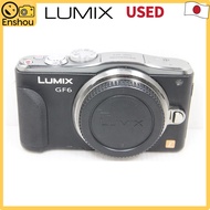 FromJapan[USED]Panasonic LUMIX Mirrorless Interchangeable-Lens Camera LUMIX GF6 Body Black DMC-GF6-K