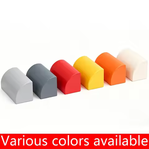 20pcs MOC 37352 Bricks Slope Curved 1x2 DIY Englighten Building Blocks Compatible with Other Brand A