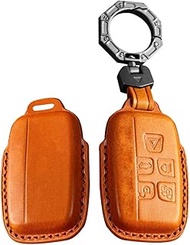 KUNIO Car Key Case Fits Defender Discovery 4 Evoque LR4 Range Rover Sport Freelander 2 Jaguar XF XJ 