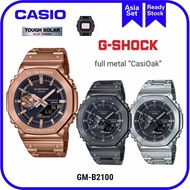 GM-B2100GD-5 Full Metal Series round 2100 One-year warranty durable watch strap j845