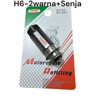 Motorcycle HeadlightOriginal H6 Laser 30 Led Alien H6 Led Laser 2 Colors Hi / Loo 20 Watt | H6 Led B