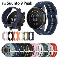 For Suunto 9 Peak case tempered glass screen Protector strap 2023 colorful smart watch band straps